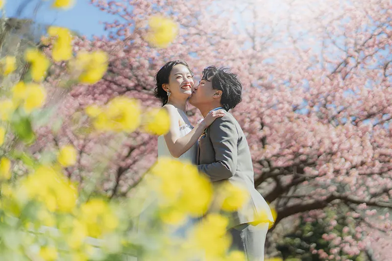 Izu Kawazu Sakura photo wedding 5