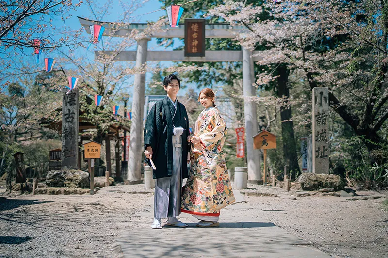 Komoro Kaikoen Park photo wedding 1