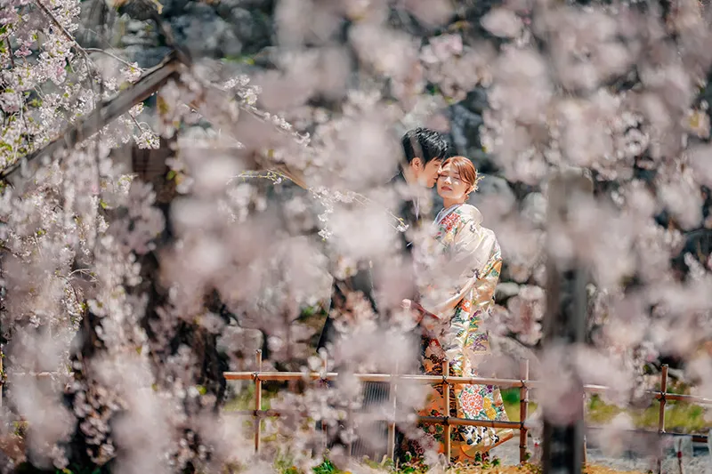 Komoro Kaikoen Park photo wedding 2
