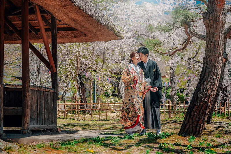 Komoro Kaikoen Park photo wedding 5