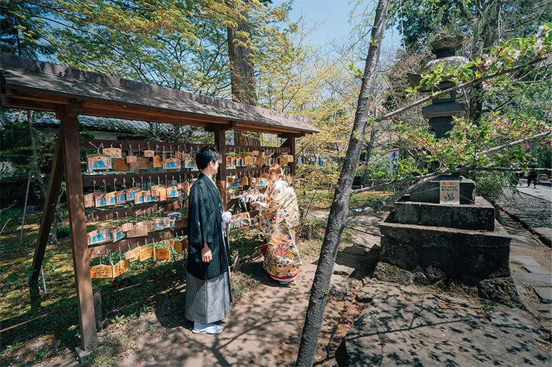 Komoro Kaikoen Park photo wedding 7