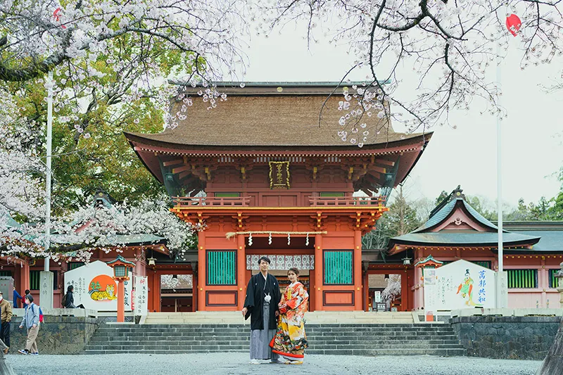 Fuji Shrine photo wedding 2