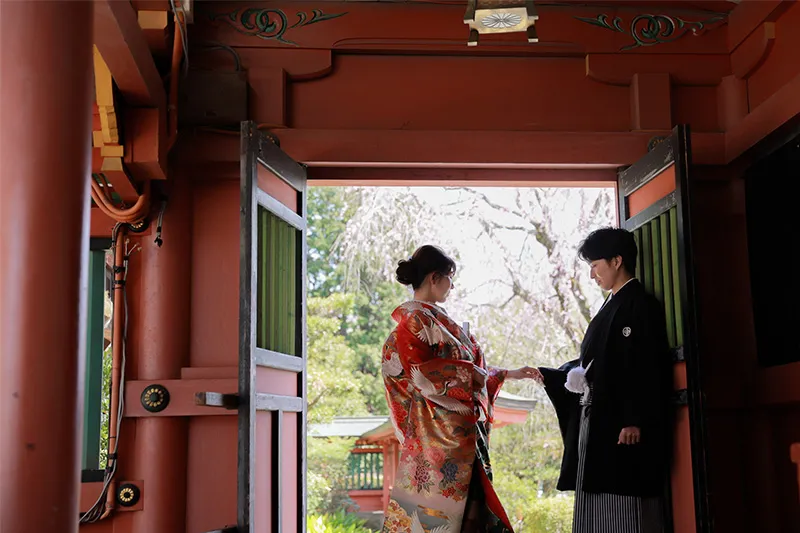 Fuji Shrine photo wedding 6