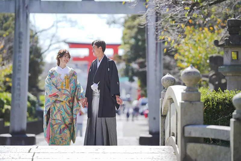 Fuji Shrine photo wedding 7