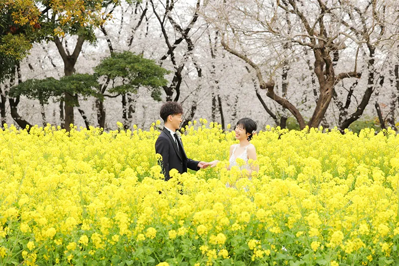 Shonai Ryokuchi Park photo wedding 6