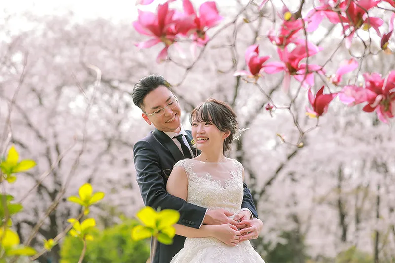 Shonai Ryokuchi Park photo wedding 7