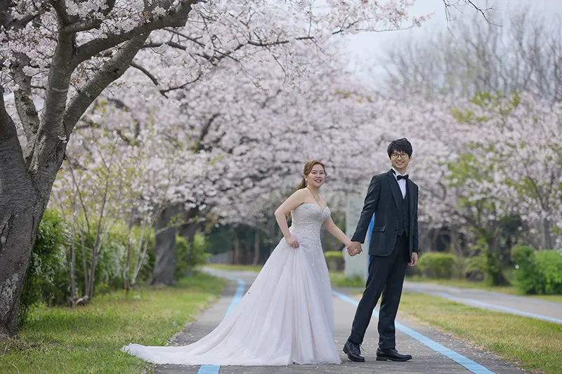 Uminonakamichi Seaside Park photo wedding 4