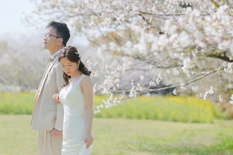 Uminonakamichi Seaside Park photo wedding 5