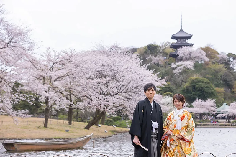 Sankeien Garden photo wedding 3