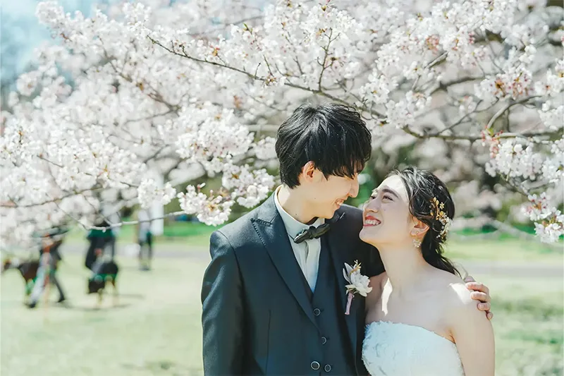 Showa Kinen Park photo wedding 5