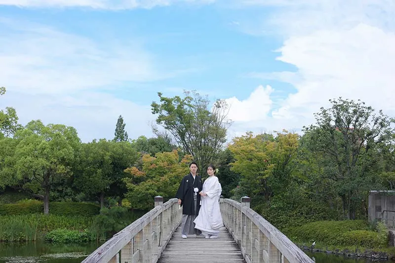 Shiratori Japanese Garden photo wedding 2