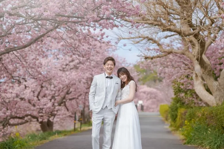 Izu Kawazu Sakura photo wedding 4