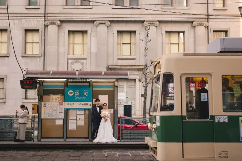 Hiroshima Street photo wedding 2