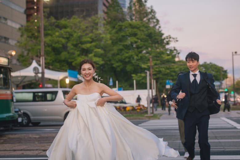 Hiroshima Street photo wedding 5