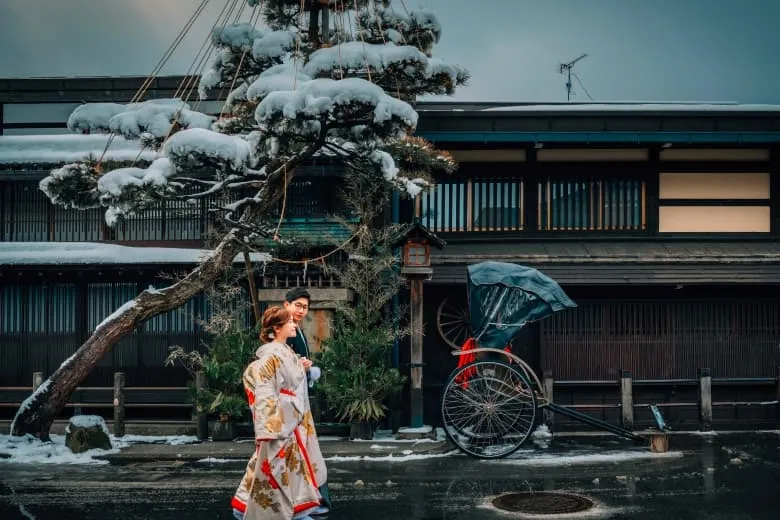 Shirakawa-go photo wedding 2