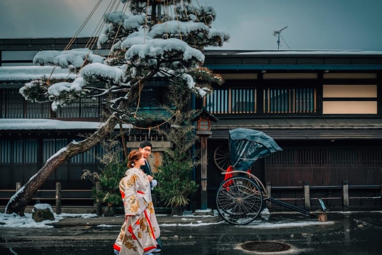 Shirakawa-go photo wedding 2