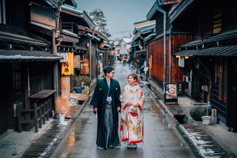 Shirakawa-go photo wedding 3