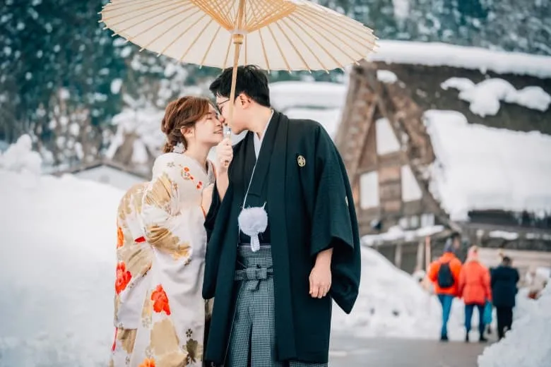 Shirakawa-go photo wedding 4