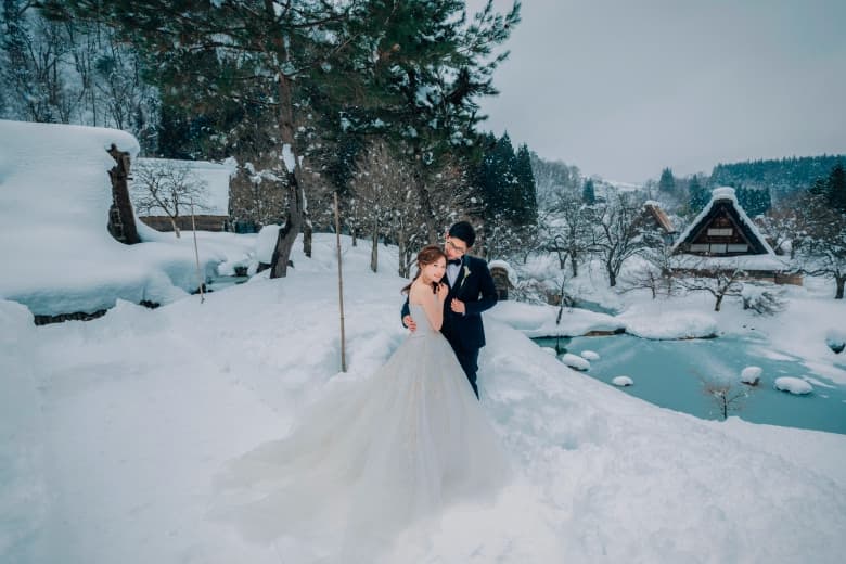 Shirakawa-go photo wedding 6