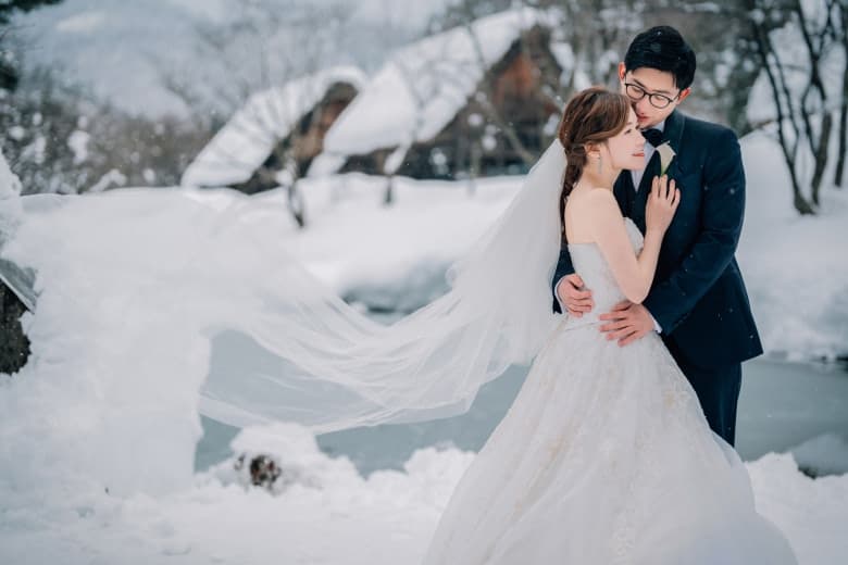 Shirakawa-go photo wedding 7