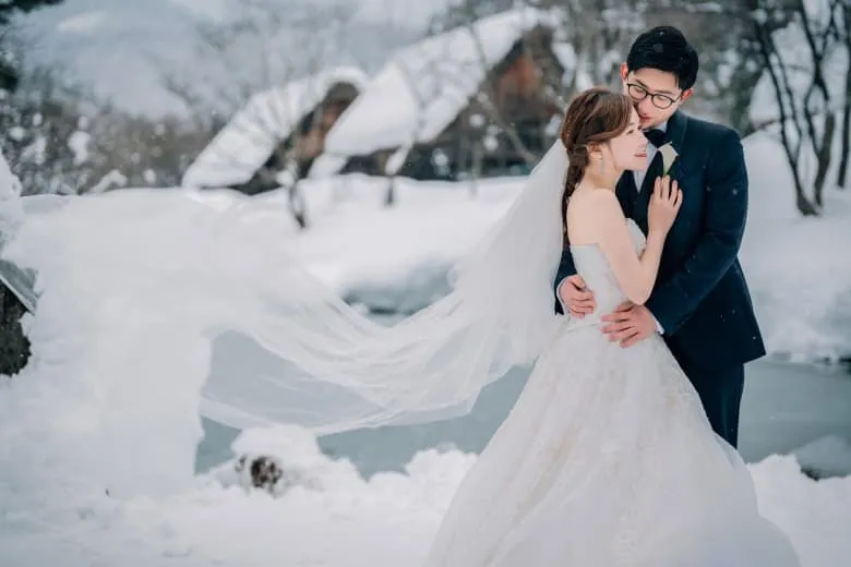 Shirakawa-go photo wedding 7