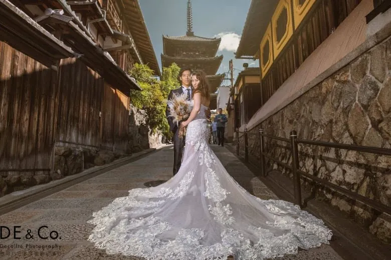 Yasaka Street photo wedding 2