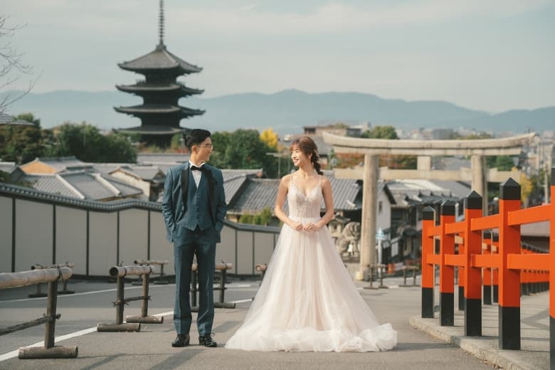 Yasaka Street photo wedding 4