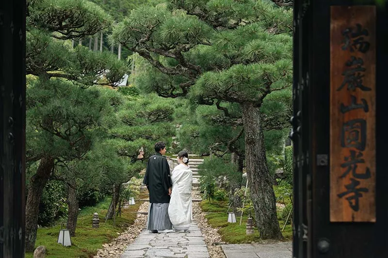 Enko-ji Temple photo wedding 6