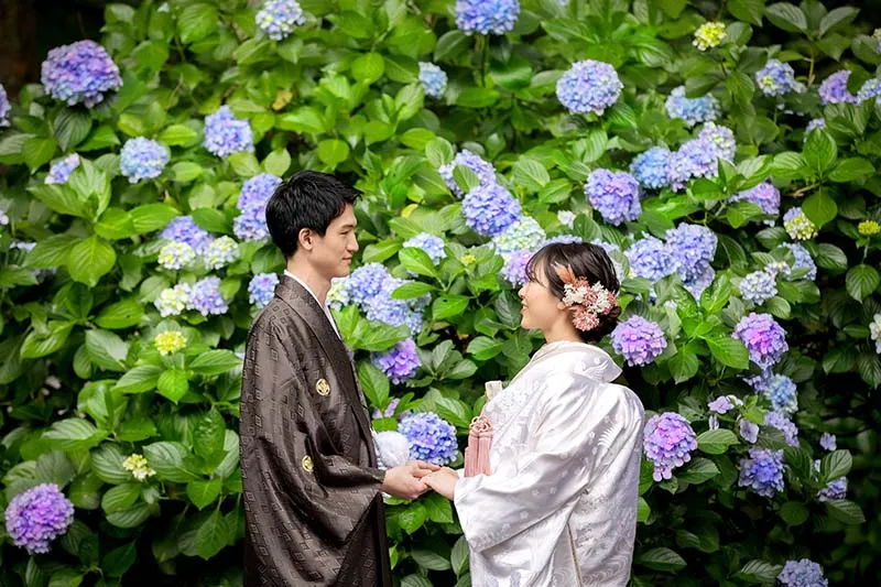 Myohonji Temple photo wedding 2