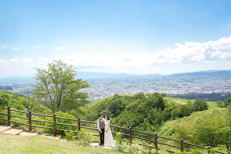 Mt. Wakakusa photo wedding 5