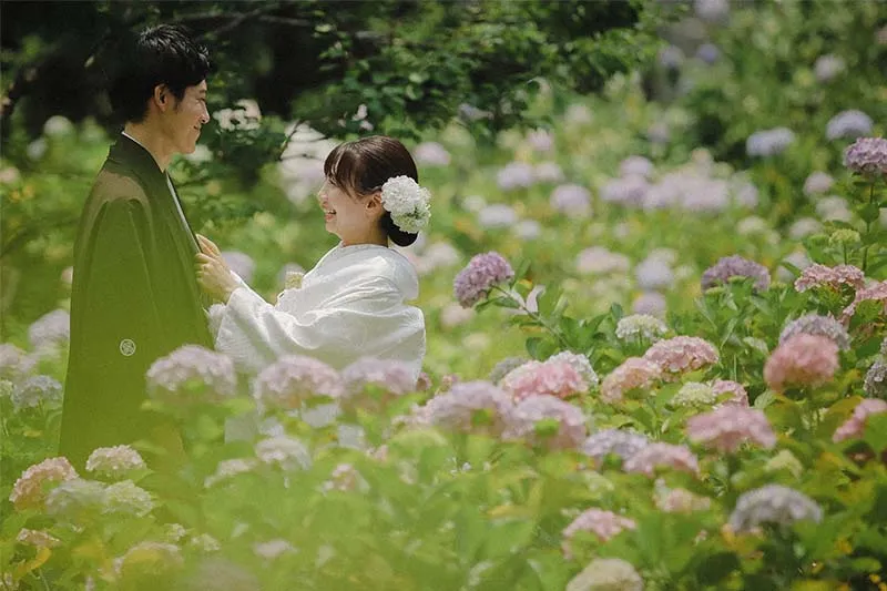 Chishaku-in Temple photo wedding 3