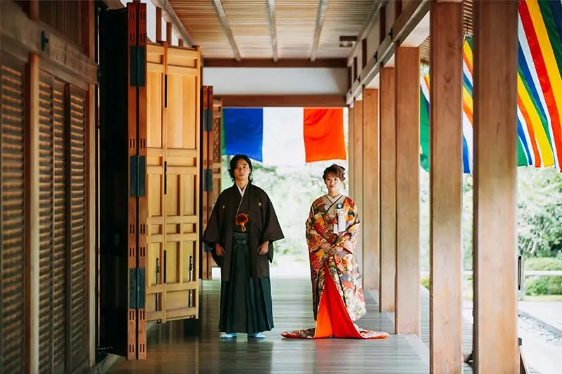 Chishaku-in Temple photo wedding 5