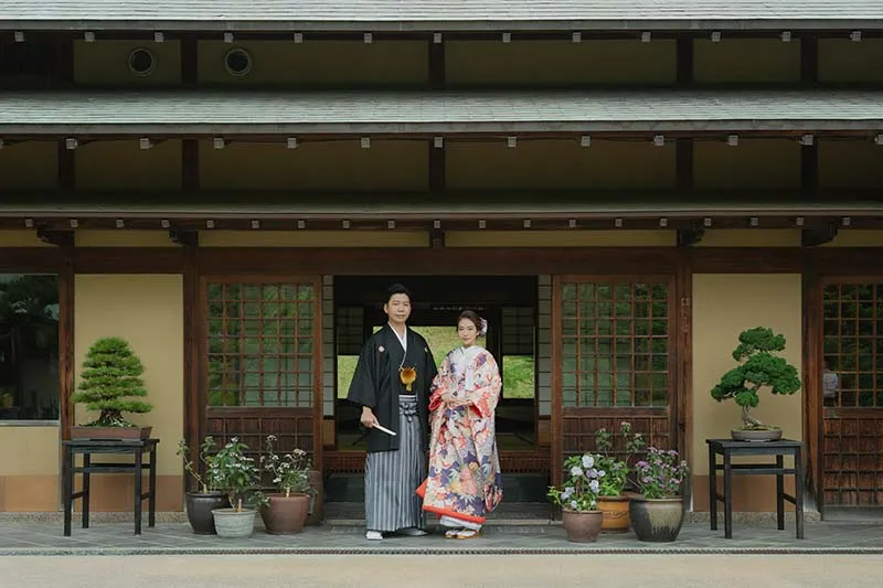 Daisen Japanese Garden photo wedding 4