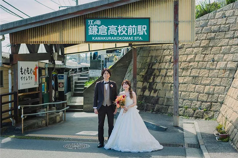Shonan Kamakura Street photo wedding 5