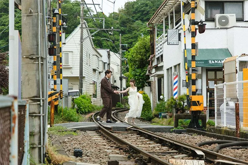 Shonan Kamakura Street photo wedding 6