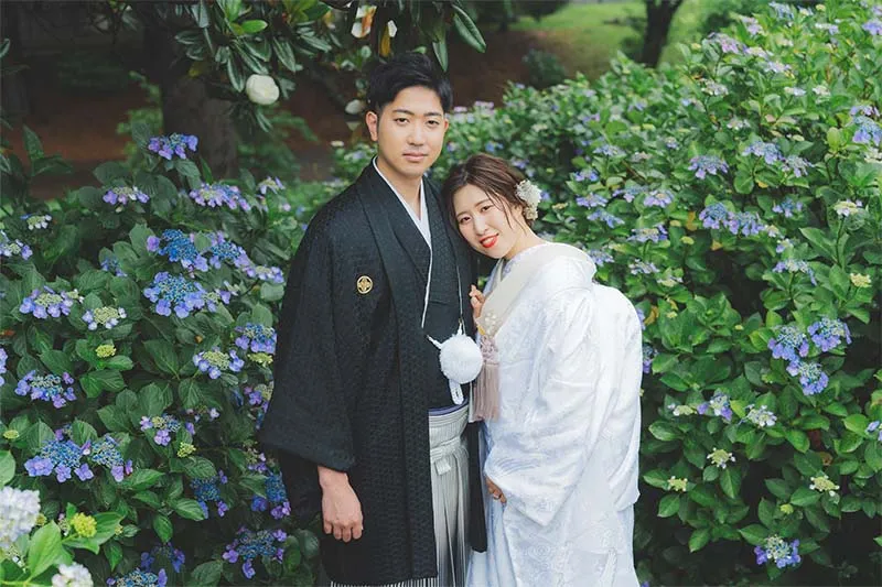 Showa Memorial Park photo wedding 1