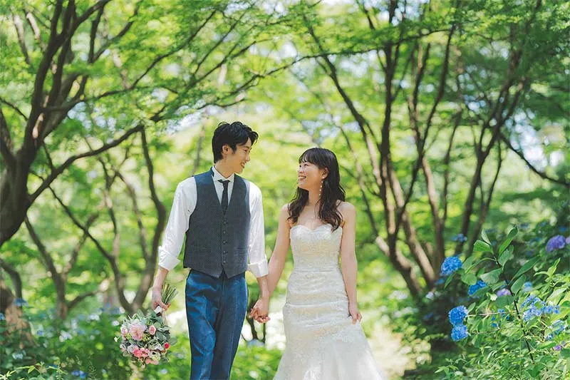 Showa Memorial Park photo wedding 4