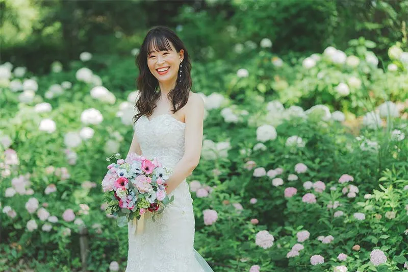 Showa Memorial Park photo wedding 5