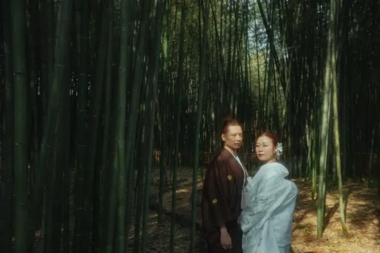 Daikaku-ji temple photo wedding 3