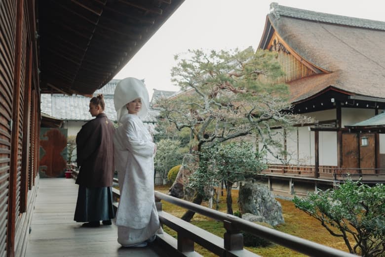 Daikaku-ji temple photo wedding 5