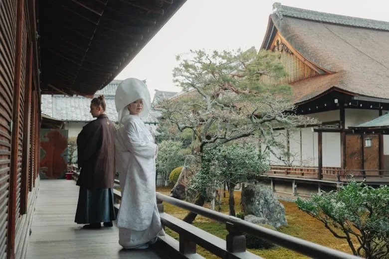 Daikaku-ji temple photo wedding 5