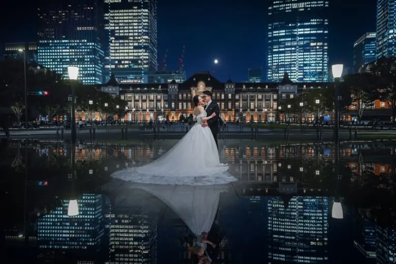 Tokyo Station photo wedding 1
