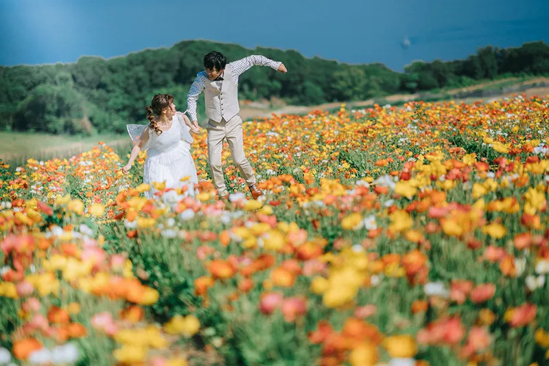 Awaji Hanasajiki photo wedding 2