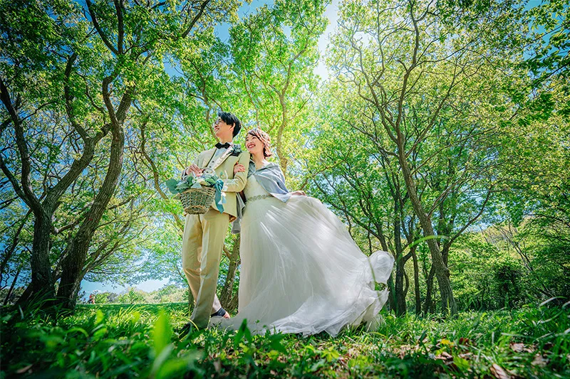 Hitachi Seaside Park photo wedding 5