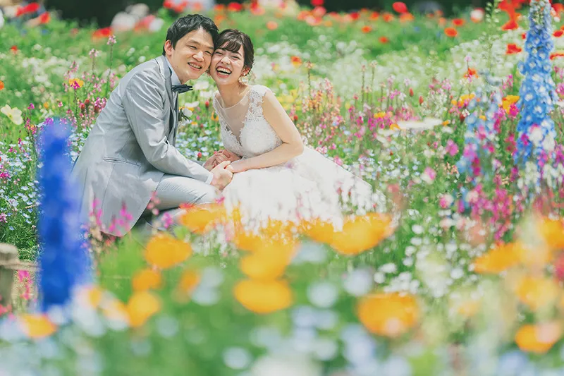 Showa Kinen Park photo wedding 3