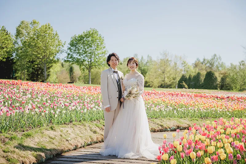 Takino Suzuran Hillside Park photo wedding 5