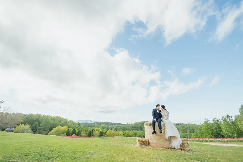 Takino Suzuran Hillside Park photo wedding 6