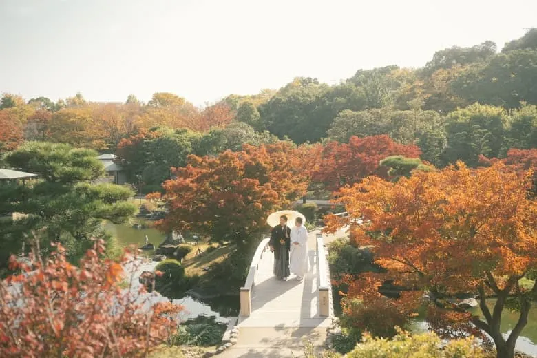 Daisen Japanese Garden photo wedding 1