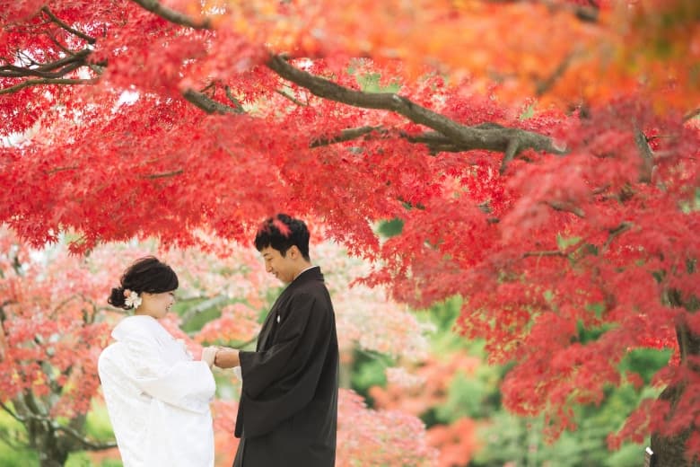 Daisen Japanese Garden photo wedding 5
