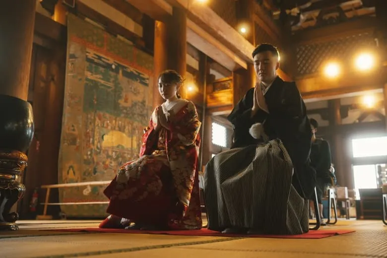 Konkai-Komyo-ji Temple photo wedding 2